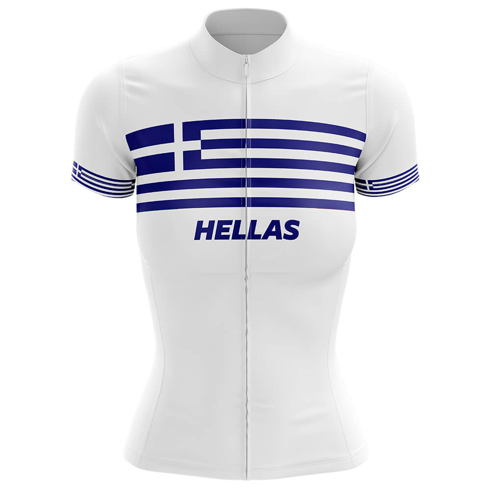 Hellas - Women V4 - Cycling Kit-Jersey Only-Global Cycling Gear