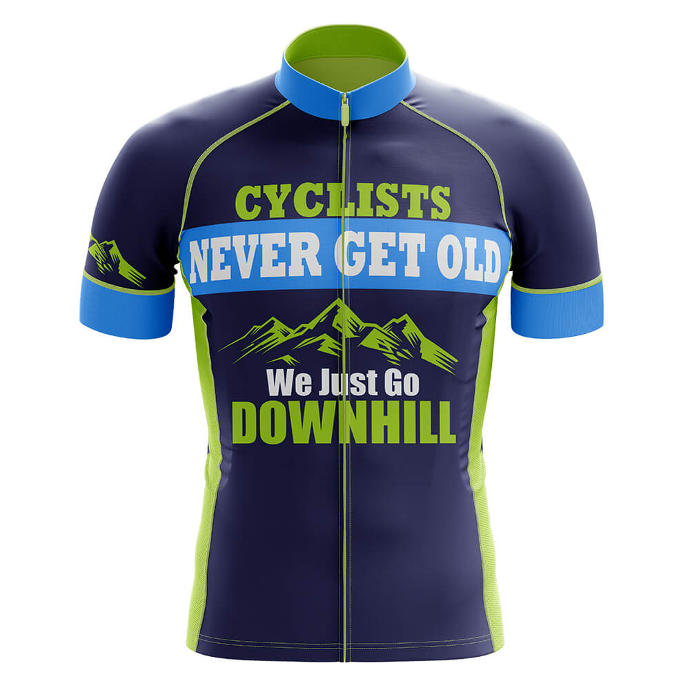 Never Get Old Men's Cycling Kit V2-Jersey Only-Global Cycling Gear