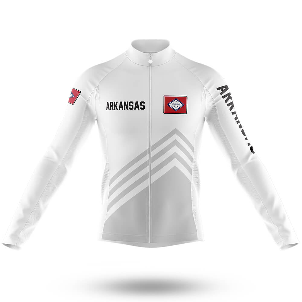Arkansas S4 - Men's Cycling Kit-Long Sleeve Jersey-Global Cycling Gear