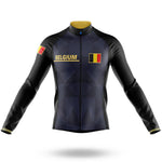 Belgium S2 - Men's Cycling Kit-Long Sleeve Jersey-Global Cycling Gear