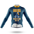 Beer Made Me - Men's Cycling Kit-Long Sleeve Jersey-Global Cycling Gear