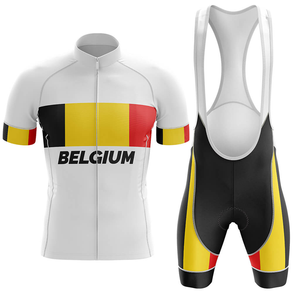 Belgium V4 - Men's Cycling Kit-Jersey + Bibs-Global Cycling Gear