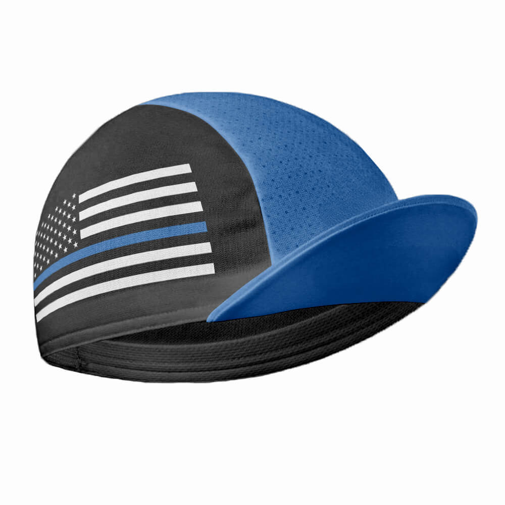 Blue Line Cycling Cap - Global Cycling Gear