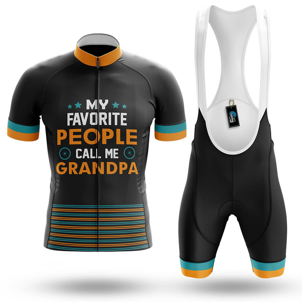 Call Me Grandpa - Men's Cycling Kit-Full Set-Global Cycling Gear
