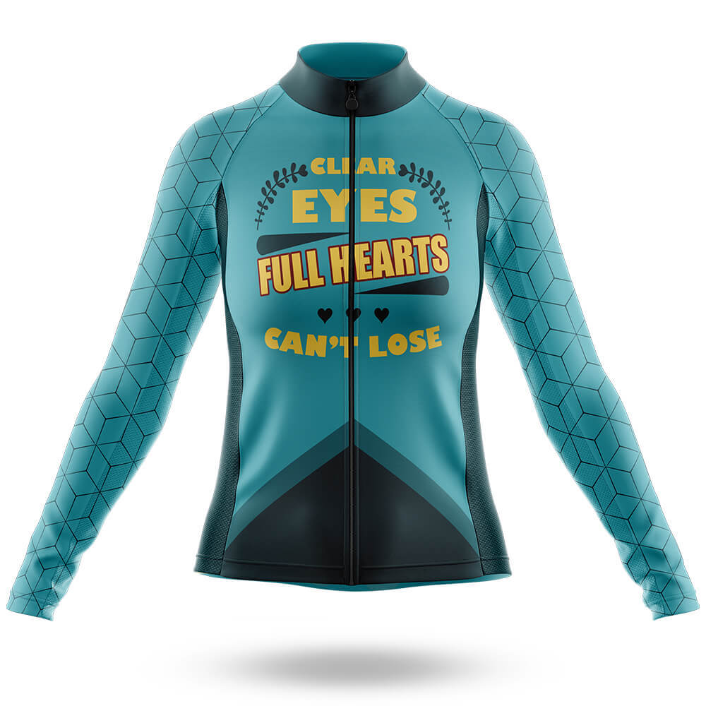 Can't Lose - Women - Cycling Kit-Long Sleeve Jersey-Global Cycling Gear