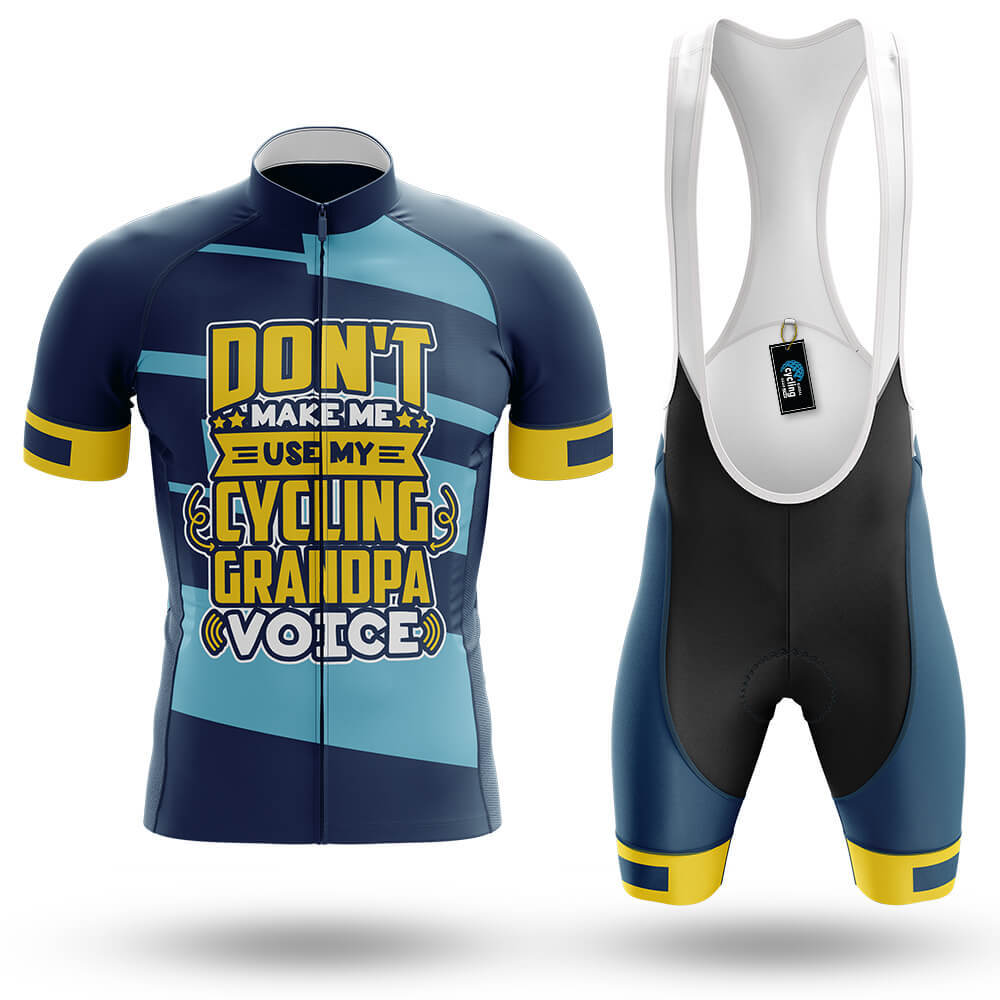 Cycling Grandpa Voice - Men's Cycling Kit-Full Set-Global Cycling Gear