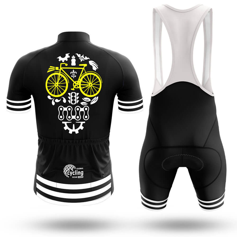 Cycling Parts Skull - Men's Cycling Kit-Full Set-Global Cycling Gear