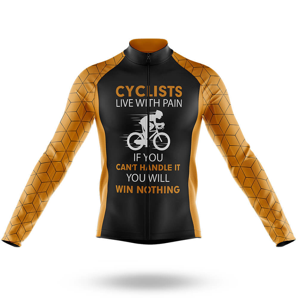 Cyclist Live - Men's Cycling Kit-Long Sleeve Jersey-Global Cycling Gear