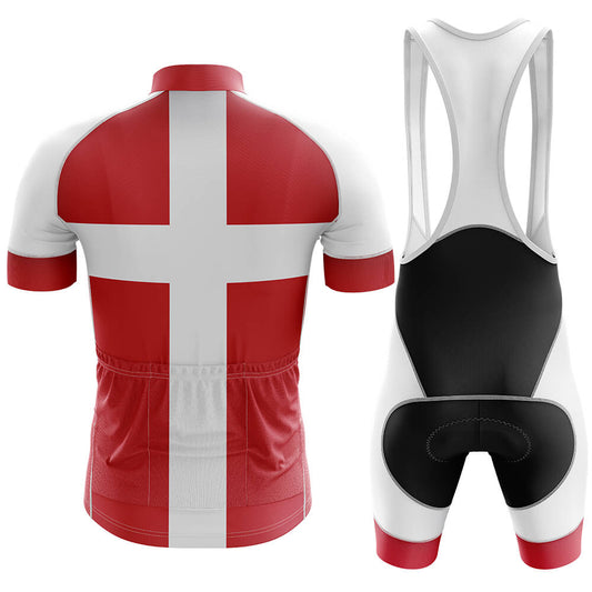 Denmark Men's Cycling Kit-Jersey + Bibs-Global Cycling Gear