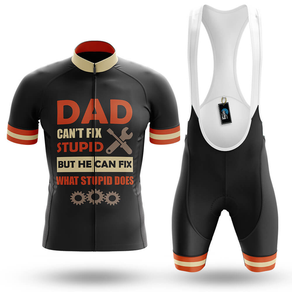 Dad Can Fix - Men's Cycling Kit-Full Set-Global Cycling Gear