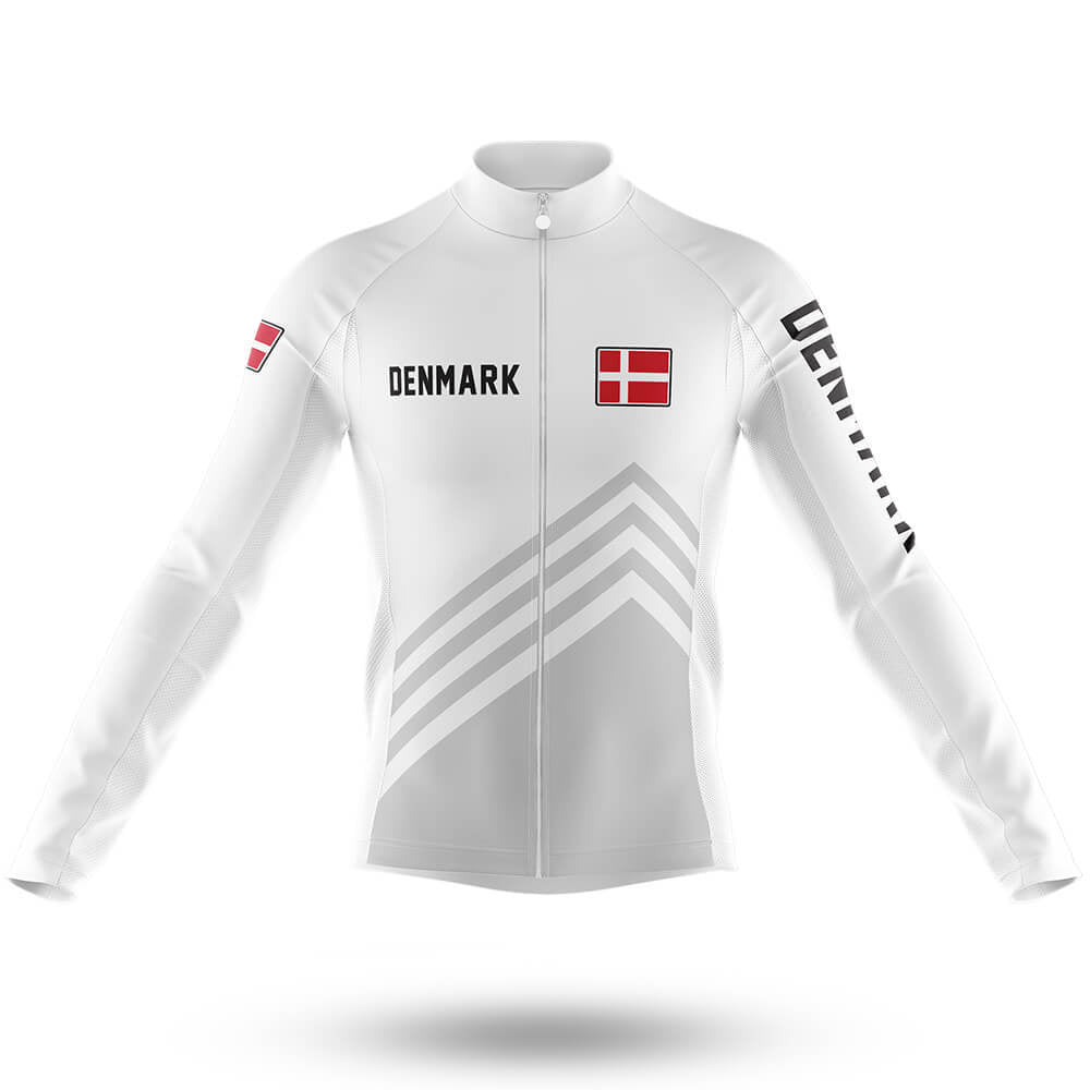 Denmark S5 - Men's Cycling Kit-Long Sleeve Jersey-Global Cycling Gear
