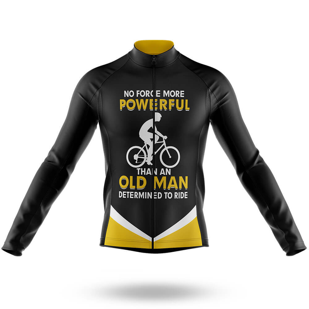 Determined To Ride - Men's Cycling Kit-Long Sleeve Jersey-Global Cycling Gear