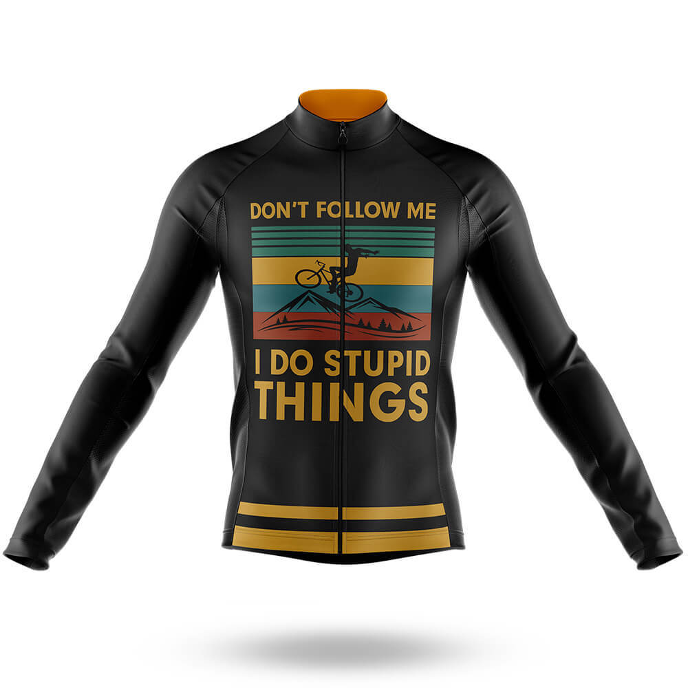 Don't Follow Me - Men's Cycling Kit-Long Sleeve Jersey-Global Cycling Gear