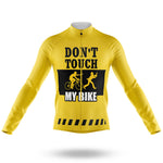 Don't Touch My Bike - Men's Cycling Kit-Long Sleeve Jersey-Global Cycling Gear