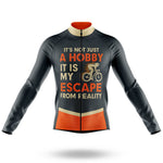 Escape From Reality - Men's Cycling Kit-Long Sleeve Jersey-Global Cycling Gear