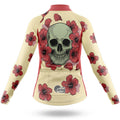 Flower Skull - Women - Cycling Kit-Full Set-Global Cycling Gear