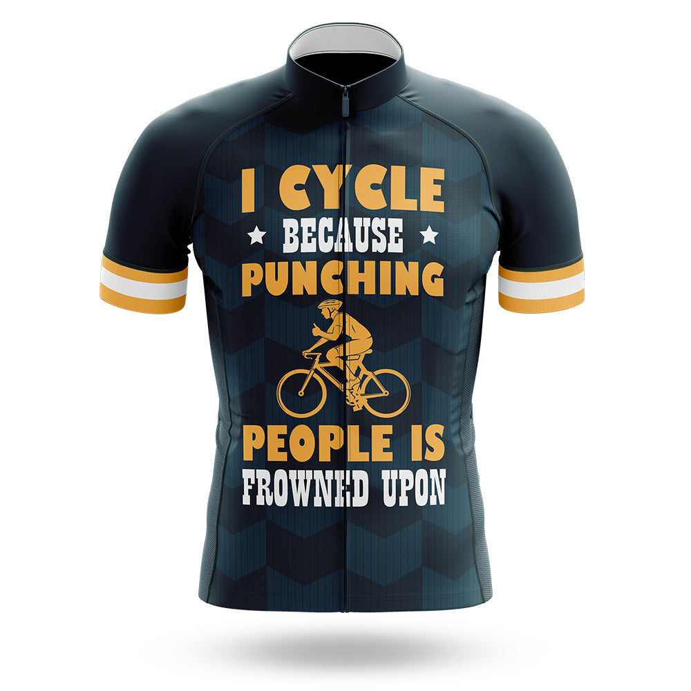 Frowned Upon - Men's Cycling Kit-Jersey Only-Global Cycling Gear
