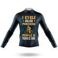 Frowned Upon - Men's Cycling Kit-Long Sleeve Jersey-Global Cycling Gear