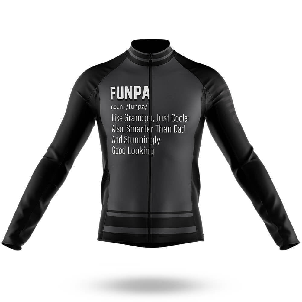 Funpa - Men's Cycling Kit-Long Sleeve Jersey-Global Cycling Gear