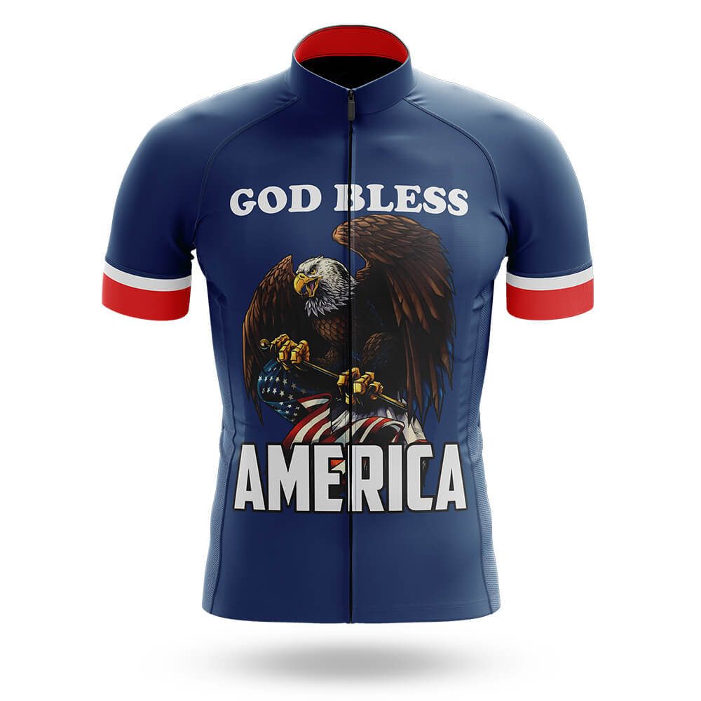 God Bless America - Men's Cycling Kit-Jersey Only-Global Cycling Gear