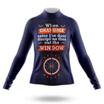 Grandma Enter - Women - Cycling Kit-Long Sleeve Jersey-Global Cycling Gear