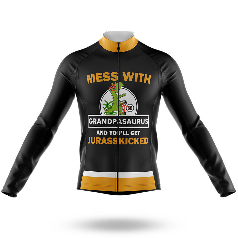 Grandpasausus - Men's Cycling Kit-Long Sleeve Jersey-Global Cycling Gear