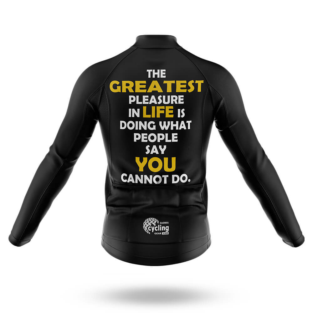 Greatest Pleasure - Men's Cycling Kit-Full Set-Global Cycling Gear