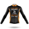 Grumpy V2- Men's Cycling Kit-Long Sleeve Jersey-Global Cycling Gear