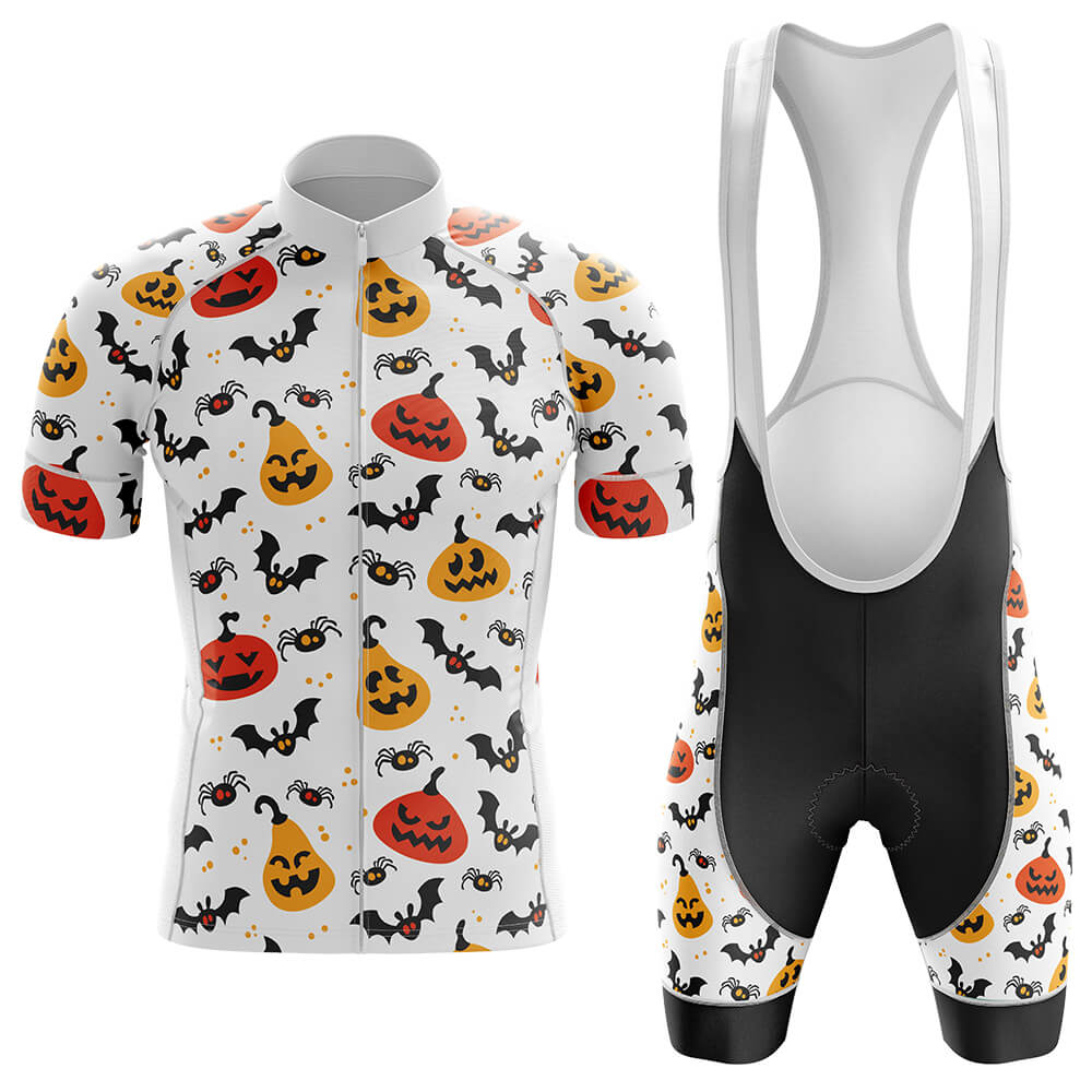 Pumpkin Men's Cycling Kit-Jersey + Bibs-Global Cycling Gear