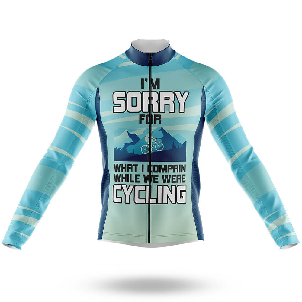 I'm Sorry - Men's Cycling Kit-Long Sleeve Jersey-Global Cycling Gear