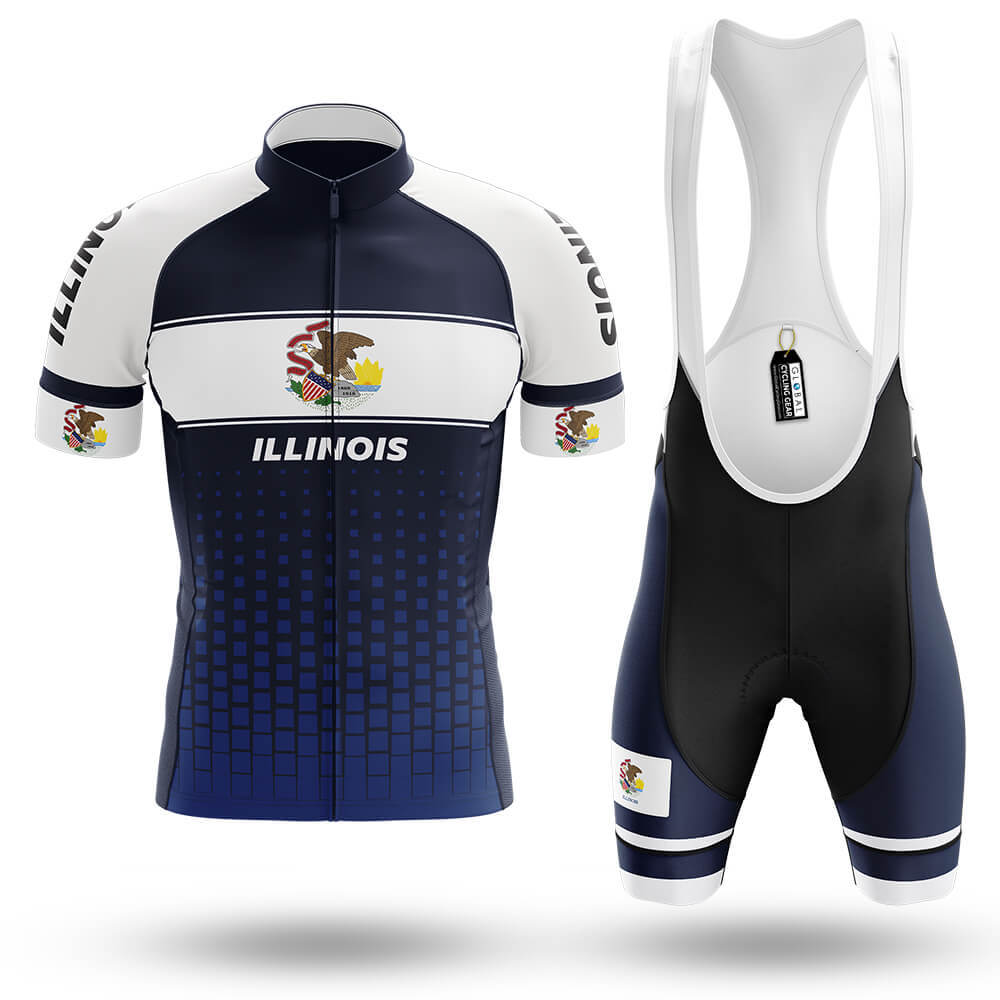 Illinois S1 - Men's Cycling Kit-Full Set-Global Cycling Gear