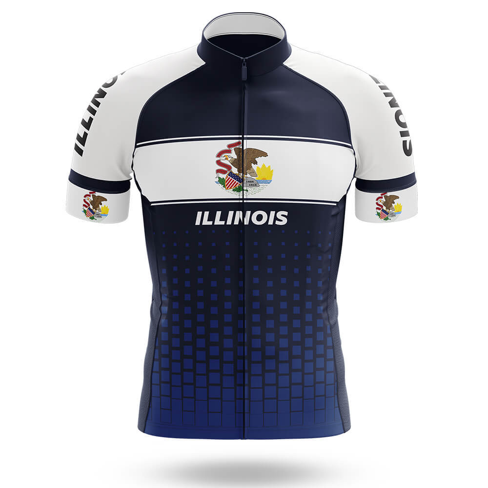 Illinois S1 - Men's Cycling Kit-Jersey Only-Global Cycling Gear