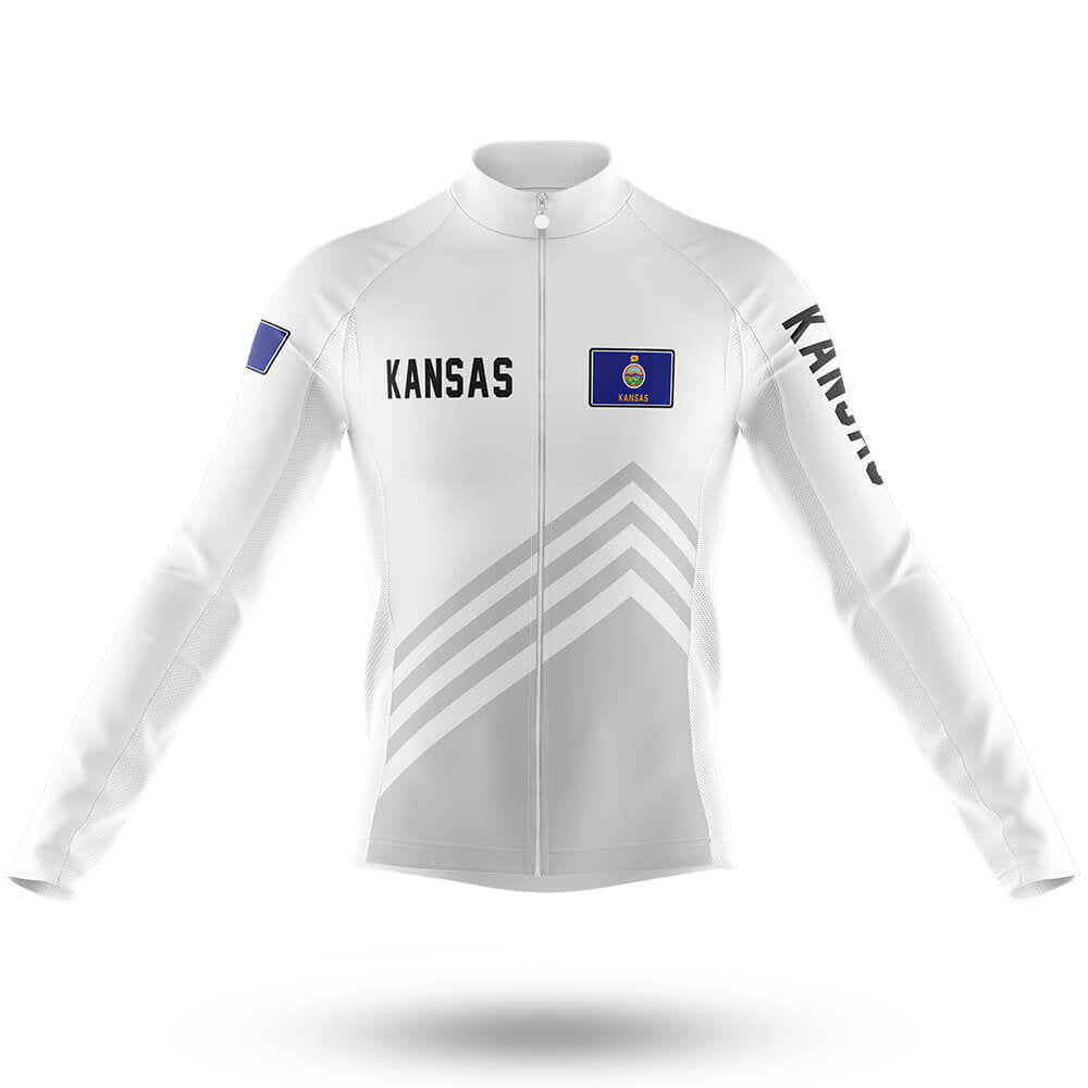 Kansas S4 - Men's Cycling Kit-Long Sleeve Jersey-Global Cycling Gear