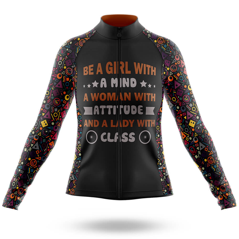 Lady With Class - Women - Cycling Kit-Long Sleeve Jersey-Global Cycling Gear