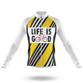 Life Is Good - Men's Cycling Kit-Long Sleeve Jersey-Global Cycling Gear