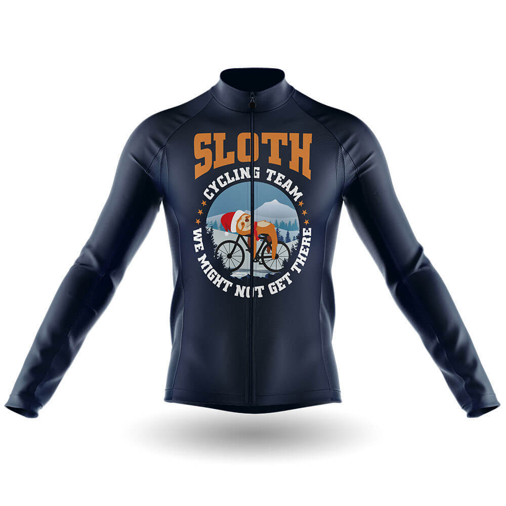 Sloth Cycling Team V9-Long Sleeve Jersey-Global Cycling Gear