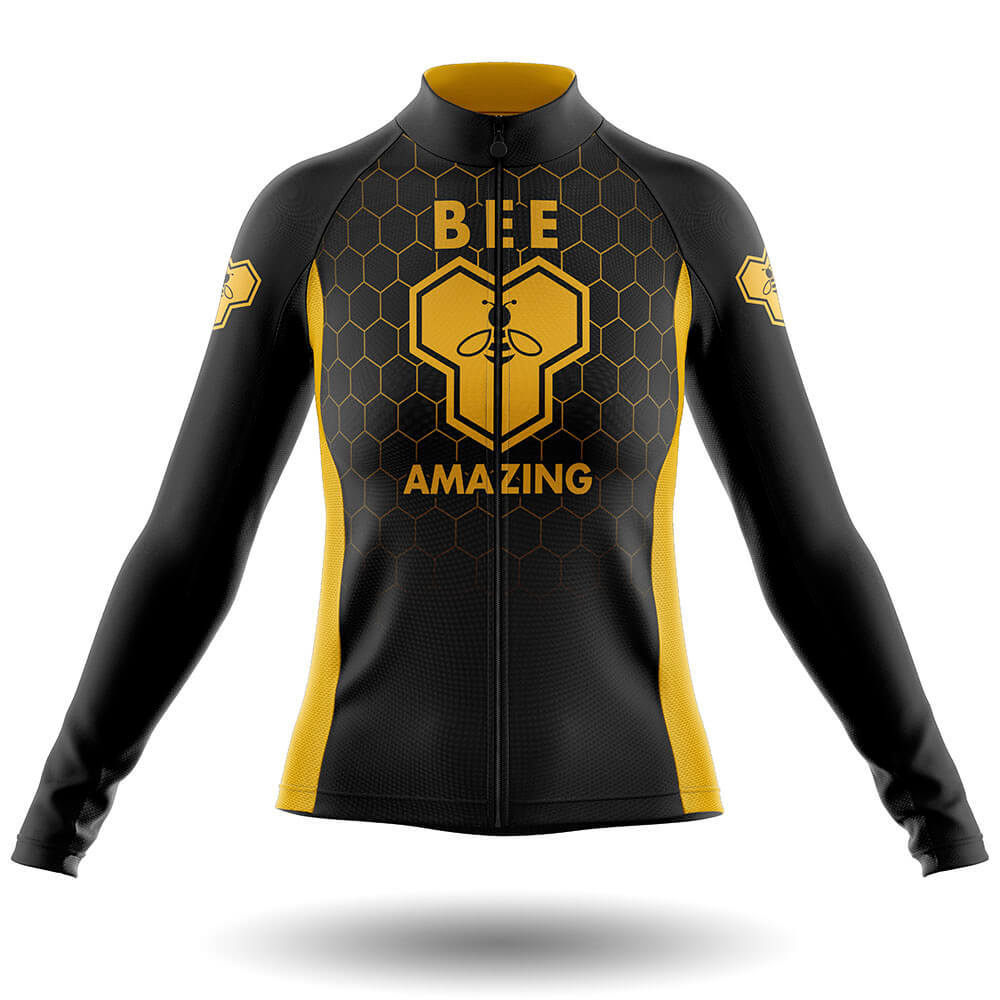 Bee Amazing - Women - Cycling Kit-Long Sleeve Jersey-Global Cycling Gear