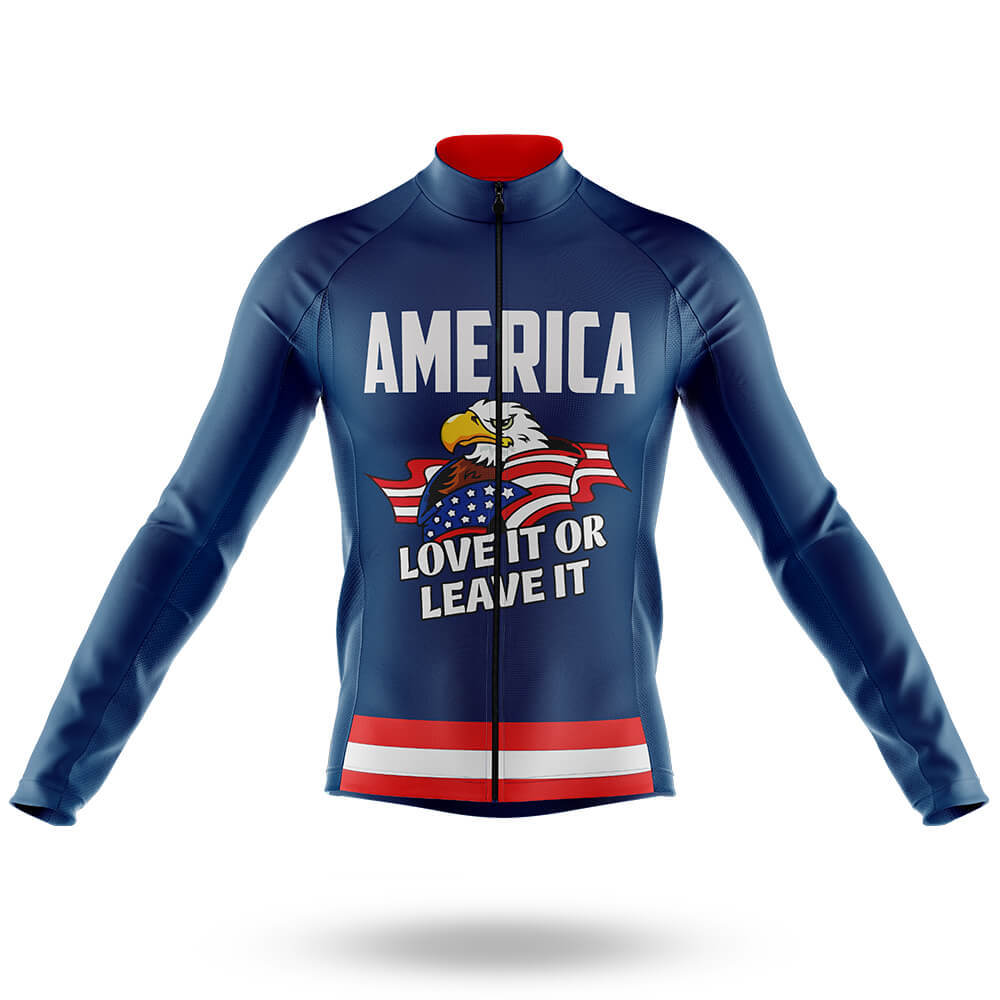 Love Or Leave - Men's Cycling Kit-Long Sleeve Jersey-Global Cycling Gear