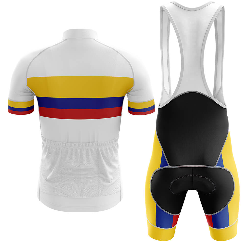Colombia V4 - Men's Cycling Kit-Jersey + Bibs-Global Cycling Gear