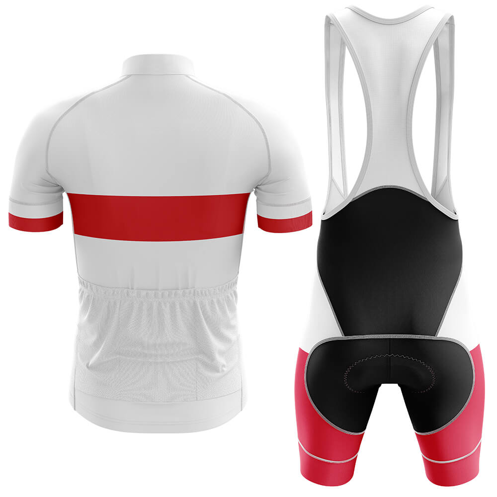 Poland V4 - Men's Cycling Kit-Jersey + Bibs-Global Cycling Gear