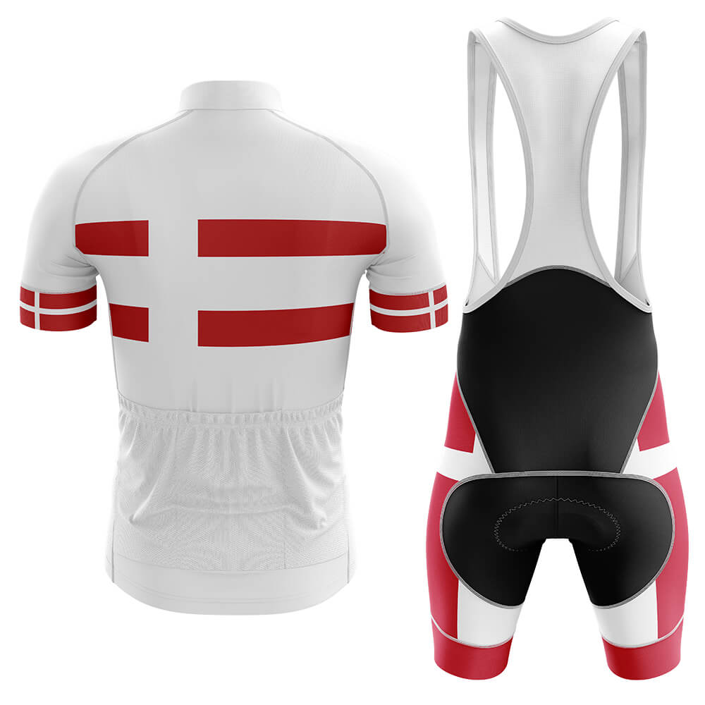 Denmark V4 - Men's Cycling Kit-Jersey + Bibs-Global Cycling Gear