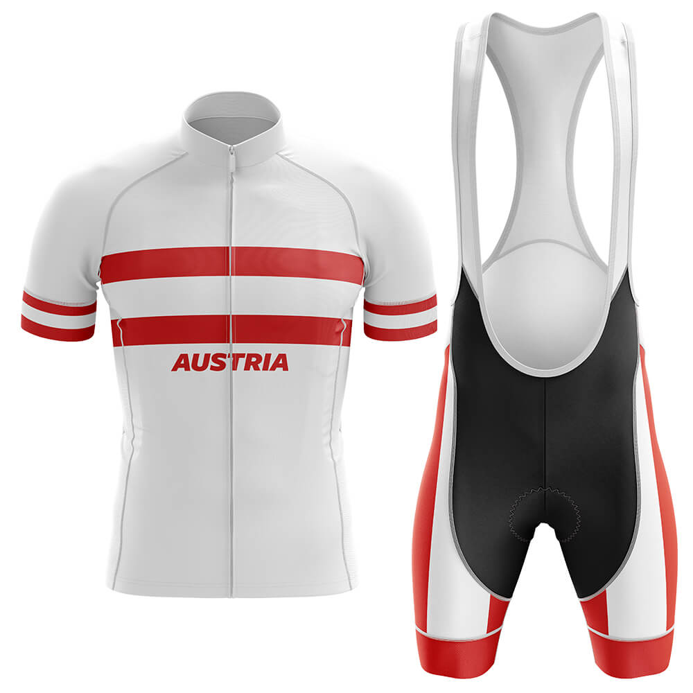 Austria V4 - Men's Cycling Kit-Jersey + Bibs-Global Cycling Gear