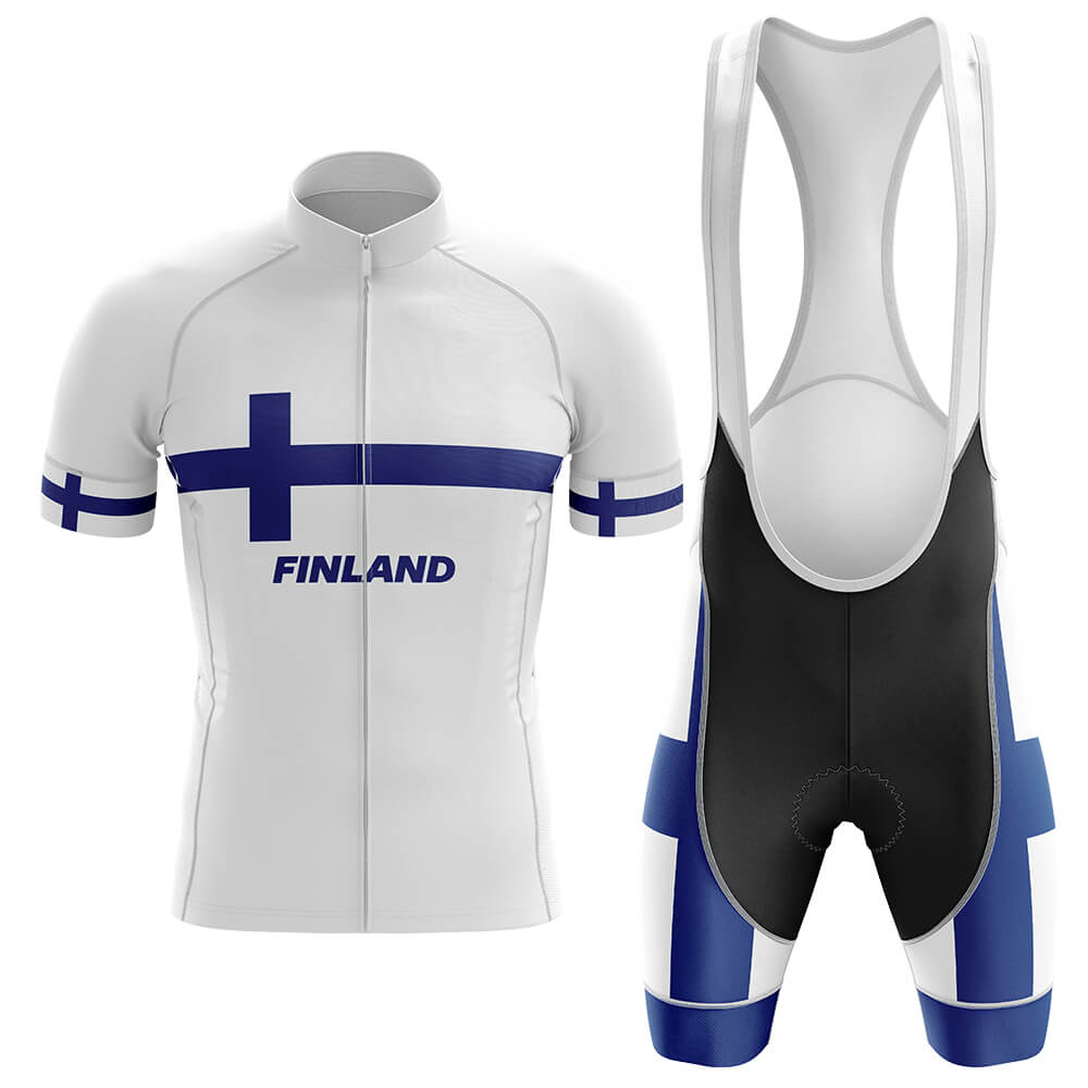 Finland V4 - Men's Cycling Kit-Jersey + Bibs-Global Cycling Gear