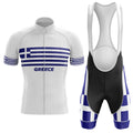 Greece V4 - Men's Cycling Kit-Jersey + Bibs-Global Cycling Gear