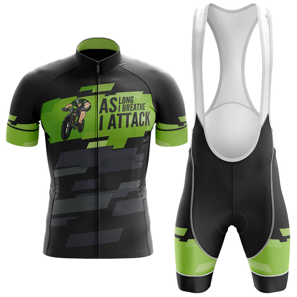 Attack Men's Cycling Kit-Jersey + Bibs-Global Cycling Gear
