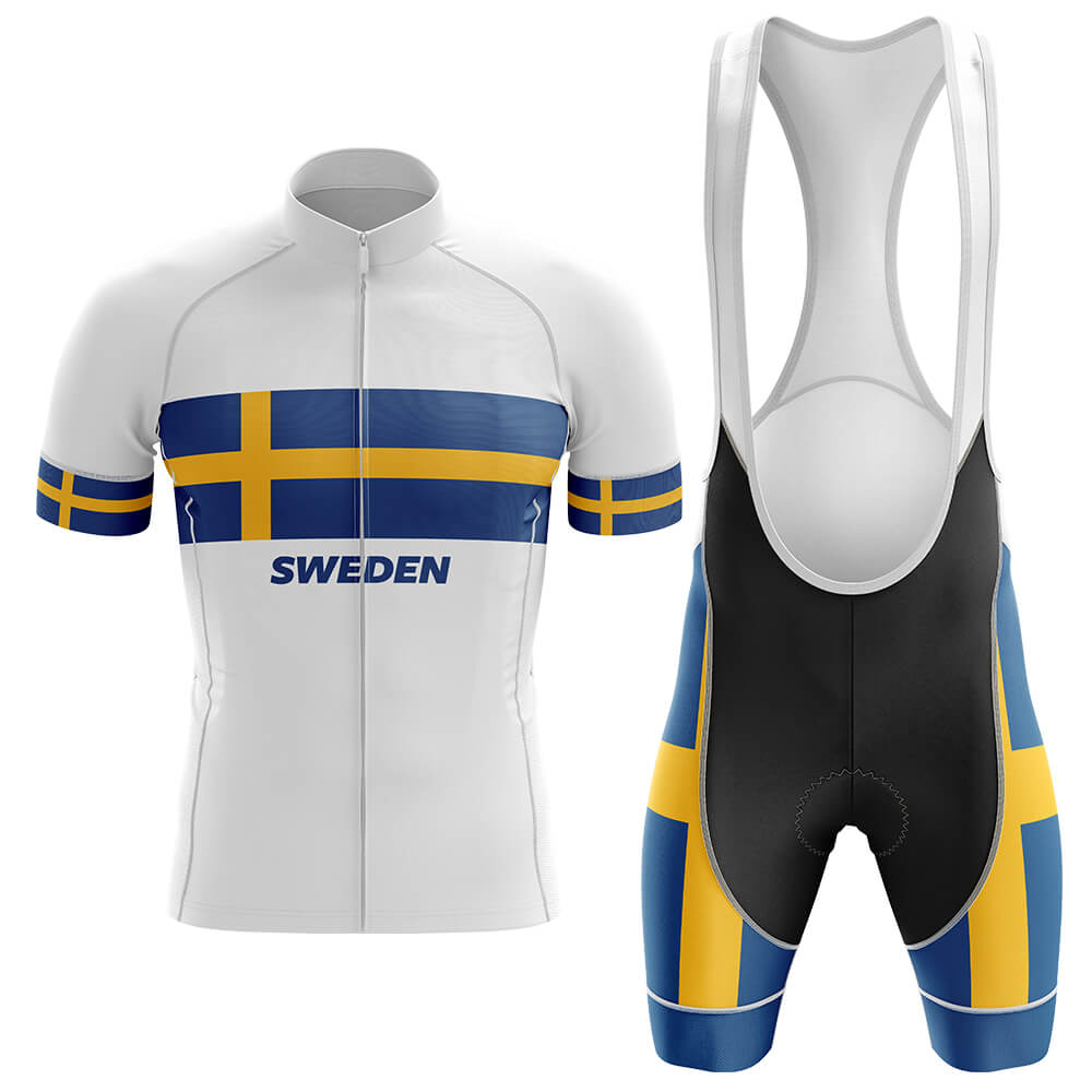 Sweden V4 - Men's Cycling Kit-Jersey + Bibs-Global Cycling Gear