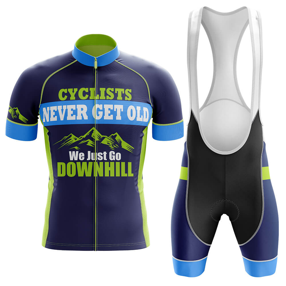 Never Get Old Men's Cycling Kit V2-Jersey + Bibs-Global Cycling Gear