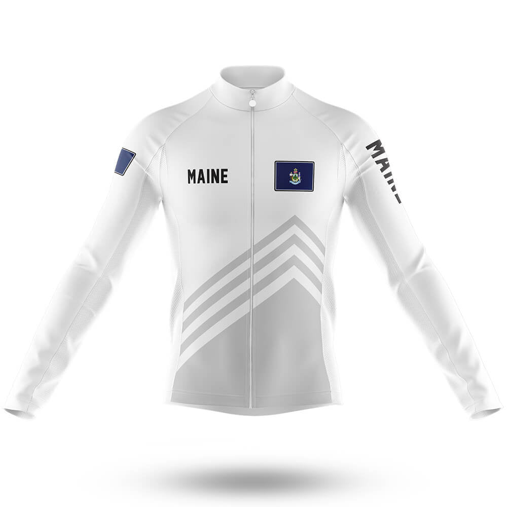 Maine S4 - Men's Cycling Kit-Long Sleeve Jersey-Global Cycling Gear