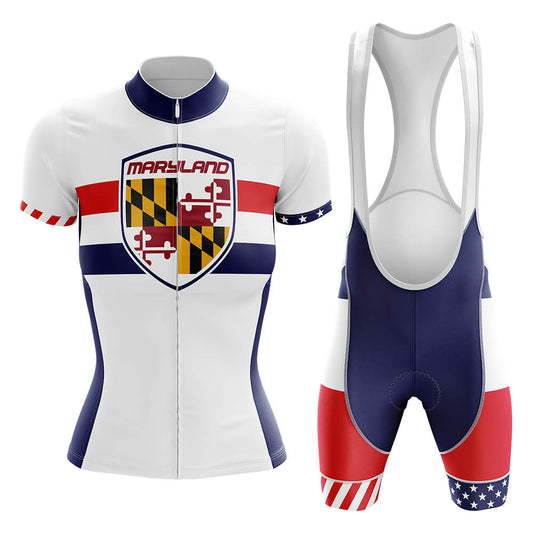 Maryland - Women V5 - Cycling Kit-Full Set-Global Cycling Gear