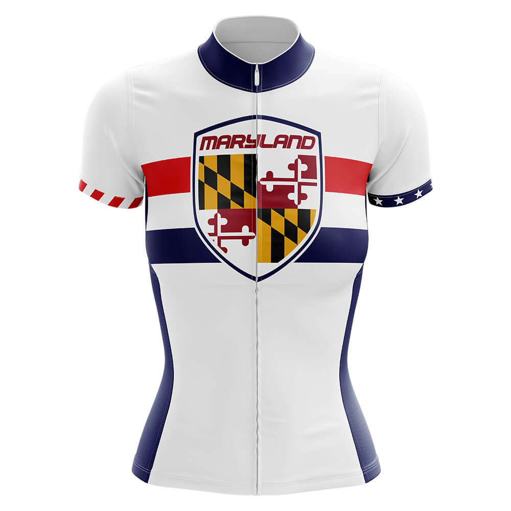 Maryland - Women V5 - Cycling Kit-Jersey Only-Global Cycling Gear